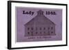 A ticket of admission for a lady to Surrey Chapel, Blackfriars Road, Southwark, London, 1848-Anon-Framed Giclee Print