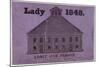 A ticket of admission for a lady to Surrey Chapel, Blackfriars Road, Southwark, London, 1848-Anon-Mounted Giclee Print