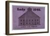 A ticket of admission for a lady to Surrey Chapel, Blackfriars Road, Southwark, London, 1848-Anon-Framed Giclee Print