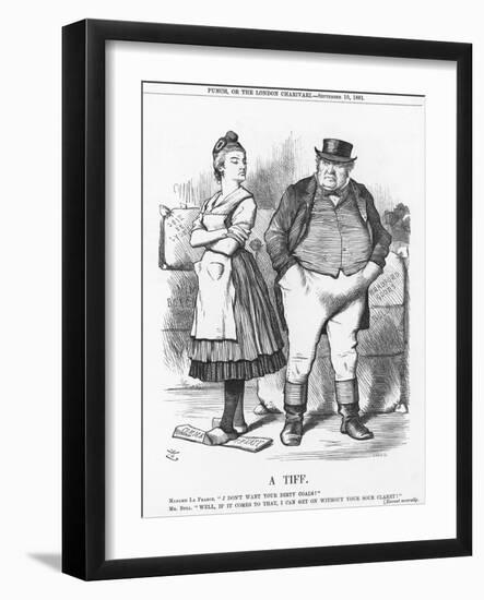 A Tiff, 1881-Joseph Swain-Framed Giclee Print