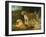 A Tiger and Tigress at the Exeter 'Change Menagerie in 1808-Jacques-Laurent Agasse-Framed Giclee Print