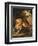 A Tiger attacking a Bull-Peter Wenzel-Framed Premium Giclee Print