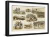 A Tiger Hunt in India-null-Framed Giclee Print