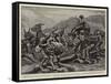 A Tight Fit, on the Road to Lydenburg-William T. Maud-Framed Stretched Canvas