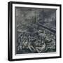 A Tilbury Shelter Scene-Henry Moore-Framed Giclee Print