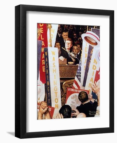 A Time for Greatness-Norman Rockwell-Framed Giclee Print