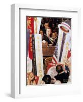 A Time for Greatness-Norman Rockwell-Framed Giclee Print