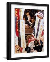 A Time for Greatness-Norman Rockwell-Framed Giclee Print