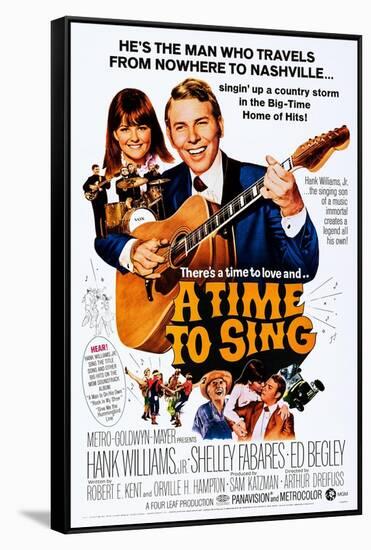 A Time to Sing-null-Framed Stretched Canvas