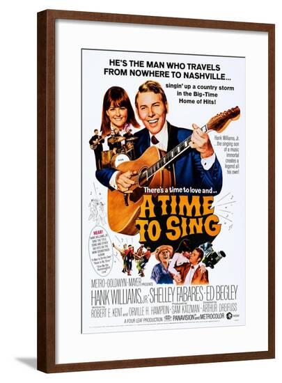 A Time to Sing--Framed Art Print