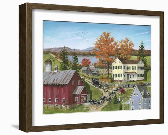 A Time to Talk-Bob Fair-Framed Giclee Print