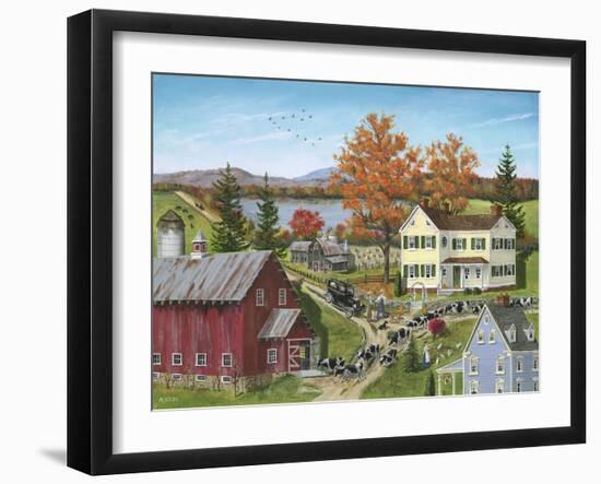 A Time to Talk-Bob Fair-Framed Giclee Print