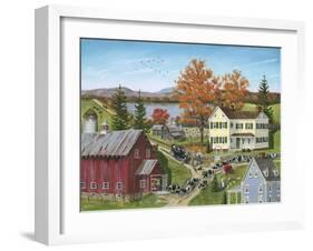 A Time to Talk-Bob Fair-Framed Giclee Print