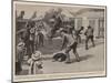 A Timely Rescue by His Master, a Scene in Johannesburg-Gordon Frederick Browne-Mounted Giclee Print