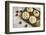 A Tin Filled with Small Fresh Cherry Pies Ready to Go into the Oven-Cynthia Classen-Framed Photographic Print