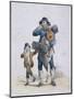 A Tinker and a Child, Provincial Characters, 1804-William Henry Pyne-Mounted Giclee Print