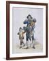 A Tinker and a Child, Provincial Characters, 1804-William Henry Pyne-Framed Giclee Print