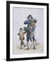 A Tinker and a Child, Provincial Characters, 1804-William Henry Pyne-Framed Giclee Print