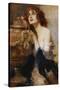 A Titian Beauty-Leopold Schmutzler-Stretched Canvas
