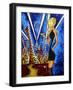 A Toast To The Little Black Dress-Megan Aroon Duncanson-Framed Art Print