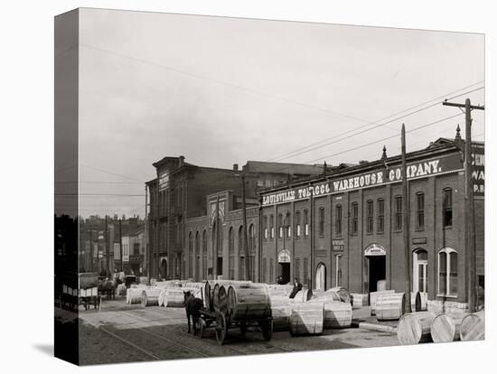 A Tobacco Warehouse, Louisville, Ky.-null-Stretched Canvas