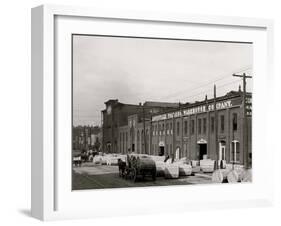 A Tobacco Warehouse, Louisville, Ky.-null-Framed Photo