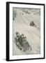 A Tobogganing-Slope in Canada-Walter Stanley Paget-Framed Giclee Print