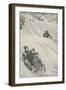 A Tobogganing-Slope in Canada-Walter Stanley Paget-Framed Giclee Print