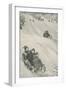 A Tobogganing-Slope in Canada-Walter Stanley Paget-Framed Giclee Print