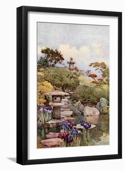 A Tokyo Garden-Ella Du Cane-Framed Giclee Print