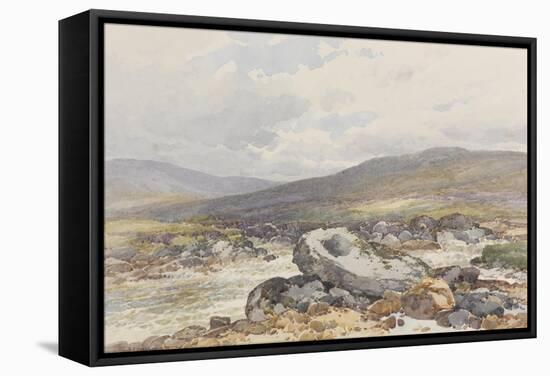 A Tolmen on the Teign , C.1895-96-Frederick John Widgery-Framed Stretched Canvas