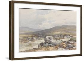 A Tolmen on the Teign , C.1895-96-Frederick John Widgery-Framed Giclee Print