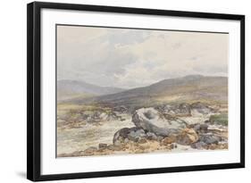 A Tolmen on the Teign , C.1895-96-Frederick John Widgery-Framed Giclee Print