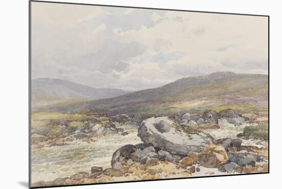 A Tolmen on the Teign , C.1895-96-Frederick John Widgery-Mounted Giclee Print