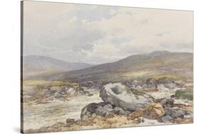 A Tolmen on the Teign , C.1895-96-Frederick John Widgery-Stretched Canvas