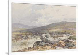 A Tolmen on the Teign , C.1895-96-Frederick John Widgery-Framed Giclee Print