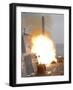 A Tomahawk Missile Launch Aboard USS Sterett-Stocktrek Images-Framed Photographic Print