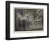 A Torchlight Dance in the Highlands-Mihaly von Zichy-Framed Giclee Print