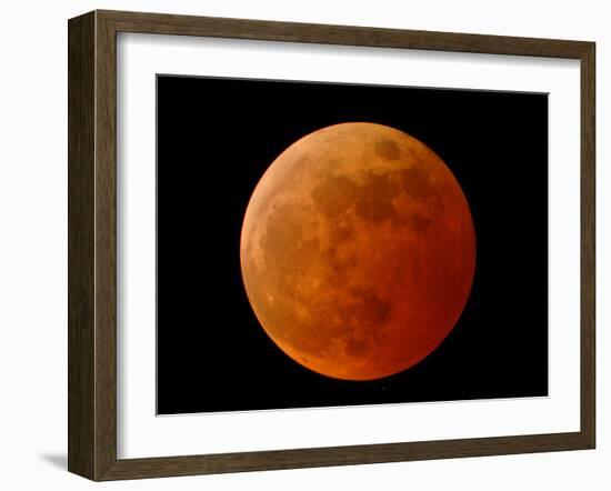 A Total Lunar Eclipse-null-Framed Premium Photographic Print