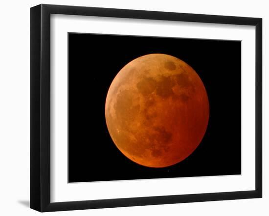 A Total Lunar Eclipse-null-Framed Premium Photographic Print