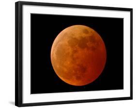 A Total Lunar Eclipse-null-Framed Photographic Print