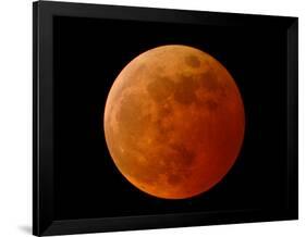 A Total Lunar Eclipse-null-Framed Photographic Print