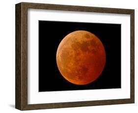 A Total Lunar Eclipse-null-Framed Photographic Print