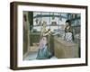 A Touch at the Times, Caricature of the French Blockade, March 1805-null-Framed Giclee Print