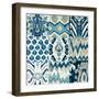 A Touch of Flourish Nine Patch-Patricia Pinto-Framed Premium Giclee Print