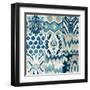 A Touch of Flourish Nine Patch-Patricia Pinto-Framed Art Print