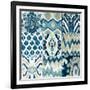 A Touch of Flourish Nine Patch-Patricia Pinto-Framed Art Print