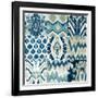 A Touch of Flourish Nine Patch-Patricia Pinto-Framed Art Print