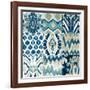 A Touch of Flourish Nine Patch-Patricia Pinto-Framed Art Print