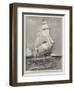 A Touch of Old Sea Life, HMS Active and HMS Volage Going Out of Portsmouth Harbour under Sail Only-Fred T. Jane-Framed Premium Giclee Print